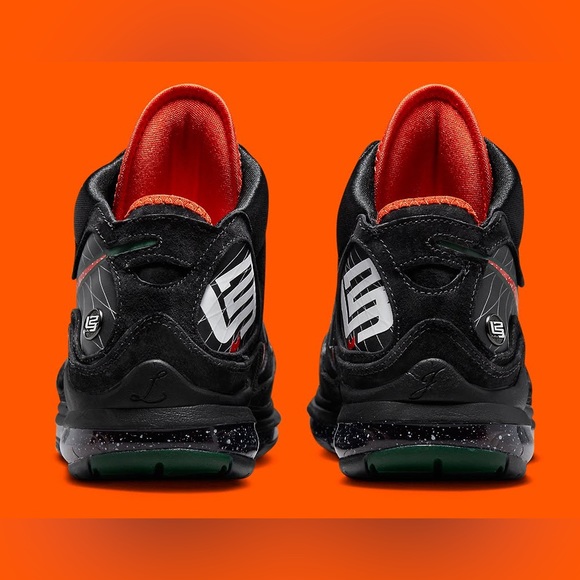 Nike LeBron 7 FAMU Florida A&M University Black Orange Green DX8554-001 Size 14 - Picture 10 of 16